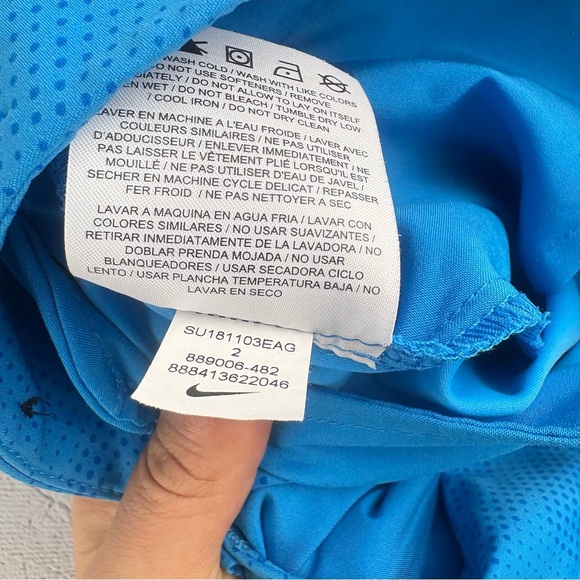 Nike Women's Flex Printed Golf Short Size 2 Dri-Fit 4.5” inseam Preppy - Picture 7 of 9